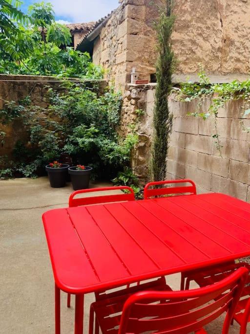 Casa Del Aire - Patio Apartment Maella Exterior foto